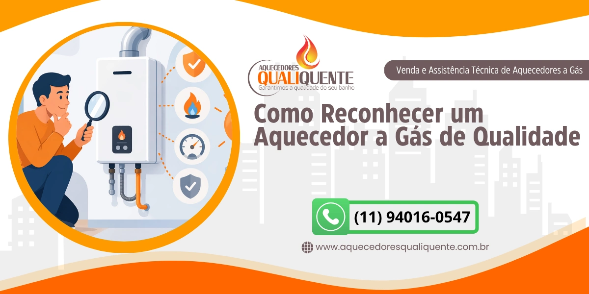 Como Reconhecer um Aquecedor a Gás de Qualidade
